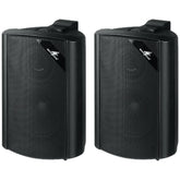 Monacor EUL-30/SW 100 V schwarzer Lautsprecher 30 W Paar Soundsystem Hintergrund-PA